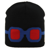 Satila Goggles Black Beanie Hat - Kizzies, Hats - Childrens Wear